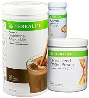 Herbalife Nutrition Weight Loss Package for Mula1 (Chocolate) + Personalized Protein Powder + Afresh -Lemon