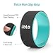 LBLA Yoga Wheel 13 x 5 Inches Durable & Comfortable Yoga Prop Wheel Perfect Accessory for Stretching Increase Flexibility Improving Backbendsthumb 2