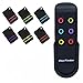 Key Finder, Remote Pet Wallet Wireless RF Item Locator, Item Tracker Device 1 RF Transmitter and 6 Receivers to Easily Find Your Keys, Pet, Wallet, Purse, TV Remote, Phone and Make Life Easier
