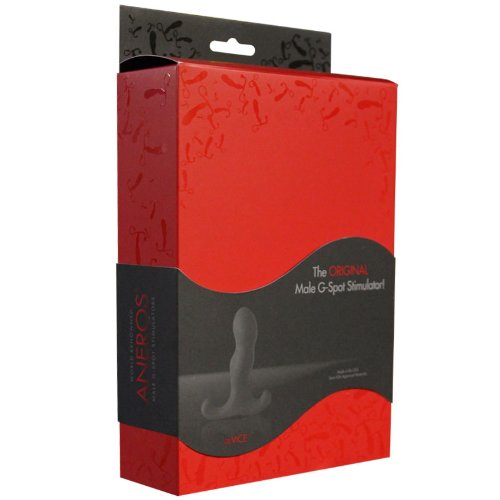 Aneros Device Silicone Male G-spot Stimulator, Black image