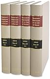 Commentaries on the Laws of England in Four Books : With Notes Selected from the Editions of Archibold, Christian, Cole, Ridge, Chitty, Stewart, Kerr, and Others; and in Addition Notes and References to All Text Books and Decisions Wherein the Commentaries Have Cited and All the Statutes Modifying the Text, Blackstone, William and Lewis, William Draper, 158477763X
