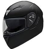 Pilot Motosport ST-17 Full-Face Motorcycle Helmet DOT/ECE (Black, Medium) Pilot Motosport ST-17 Full-Face Motorcycle Helmet DOT/ECE (Black, Medium)