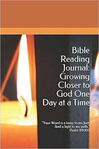 Amazoncom Bible Reading Journal Growing Closer To God One - 