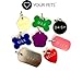 Love Your Pets Classic Aluminum Pet ID Tags - 2 Sided Deep Engraved, Made in USA - Personalized Dog, Cat & Pet Tags
