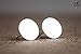 Tiny Round Dot Disc Stud Earrings in 925 Sterling Silver, Gold Vermeil, or Rose Gold Vermeil | Dainty Minimalist Earrings for Women (Sterling Silver, 8mm)