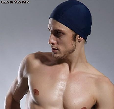 Buy Generic White One Size Ganyanr Brand Men Swimming Cap For
