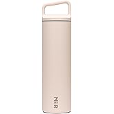MiiR Wide Mouth Water Bottle - 20oz Insulated Water Bottle in Stainless Steel with Double Wall Vacuum Insulation, Leakproof Design, Keeps Drinks Hot or Cold
