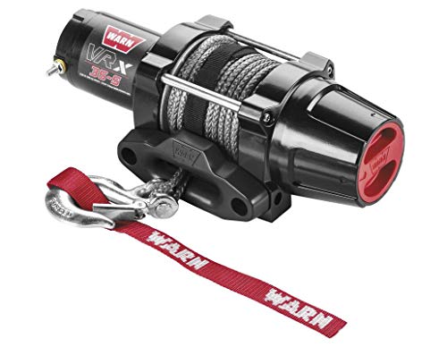 New Warn VRX 3500 lb Winch With Synthetic Rope & Model Specific Mount - 2011-2017 Can-Am Commander 1000 UTV