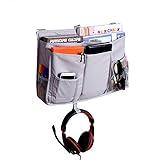 Hanging Storage Bag, Bedside Caddy for Dorm Room Cabin Beds