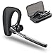 Bluetooth Headset - Wireless Earpiece In-Ear Headphones w/ Mic, 9Hrs Talk Time, Noise Canceling, Hands Free for Driving (K10a - Black)