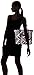 Vera Bradley Small Trimmed Vera, Northern Stripes