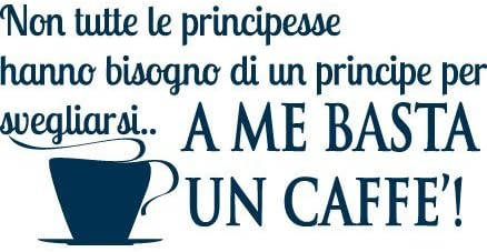 Decoramo - Wake Up Wall Stickers blue