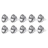 10-Pack MR16 7.5W LED Bulb JACKYLED DC12V Warm White 3000K 7.5W = 60W Equivalent Ultra Bright 38 Degree Beam Angle Recessed Track Light 550 Lumens Standard MR16 Spot Lights & Lamp