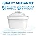 Waterdrop NSF, TÜV SÜD Certified Replacement Pitcher Water Filter, Replacement for Brita® Mavea® Maxtra®, Reduces Chlorine and Limescale, Pack of 6 (NOT for Waterdrop's Pitchers)