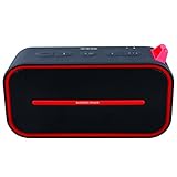 SEE ME HERE BV500 Waterproof Bluetooth Speaker : IPX5 Water Resistant Speaker for Golf, Hiking, Climbing, Beach, Shower & Home