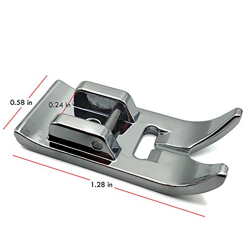 Addicted DEPO - Universal Zig Zag Straight Stitch Presser Foot 2PCS for 15 Class Low Shank Snap on Sewing Machines