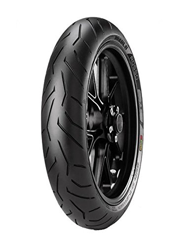 Pirelli Diablo Rosso II 110/70 R17 M/CTL 54H Tubeless Bike Tyre, Front (Home Delivery)