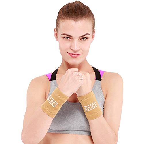 image for Choson Vic 1Pair Sports Wrist Band Wrist Support Brace Sweatband Wrist