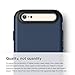 iPhone 6S Case, elago [Duro][Matte Black / Jean Indigo] - [Premium Armor][Heavy Shock Absorption][Dual Layers] – for iPhone 6/6S