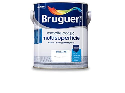 Acrílico Multisuperfície Esmalte à Base de Água Branco Brilhante Permanente 2,5 L