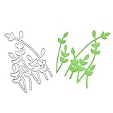Grass Leaves Cutting Dies Stencil Weeds Metal Template DIY Paper Card Tool 1 Pc
