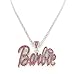 Nicki Minaj Barbie Necklace Large with Pink Stone