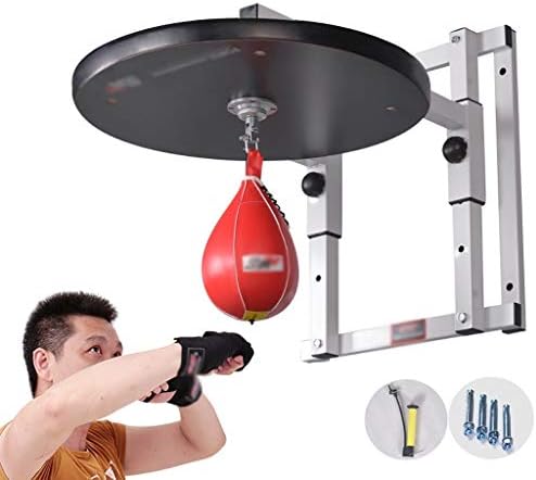 ボクシングボールラックハンギング ボクシングの反応ターゲット梨ボール 屋内大人ベントボール スピードボール