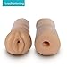 Pocket Pussy Male Masturbator Soft Stretchy Stroker for Men Realistic Tight Ribbed Vagina Sex Toy Mini Sex Doll for Him