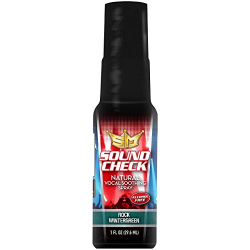 Sound Check Vocal Spray Rock Wintergreen