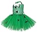 Tutu Dreams Toddler Halloween Costume Green Tutu Dress for Girls Kids Halloween Biorthday Party Dress Up Outfit (Green, Small(1-2 years))