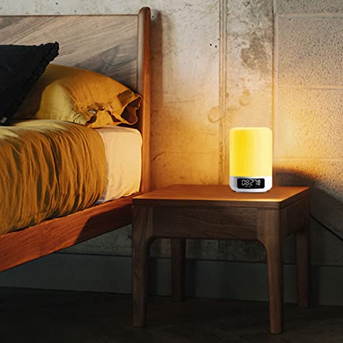 Aisuo Night Light, Touch Sensor Table Lamp with Bluetooth 4.1 HiFi