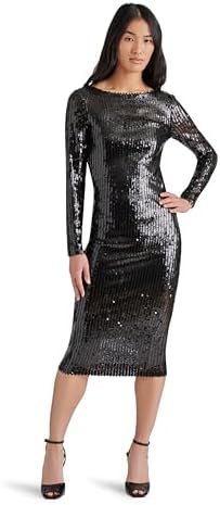 steve madden long sleeve sequin dress Ginger Dress by Steve Madden  Southern Wilde
