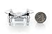 Tenergy Syma X12 Nano 6-Axis Gyro 4CH RC Quadcopter (SILVER)