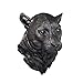 WALL CHARMERS Large Black Faux Mountain Lion Head Wall Hanging - 17