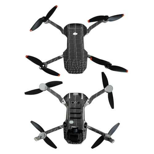 Skin Compatible with DJI Mini 4K - Black Gator Skin - Premium 3M Vinyl Protecti…