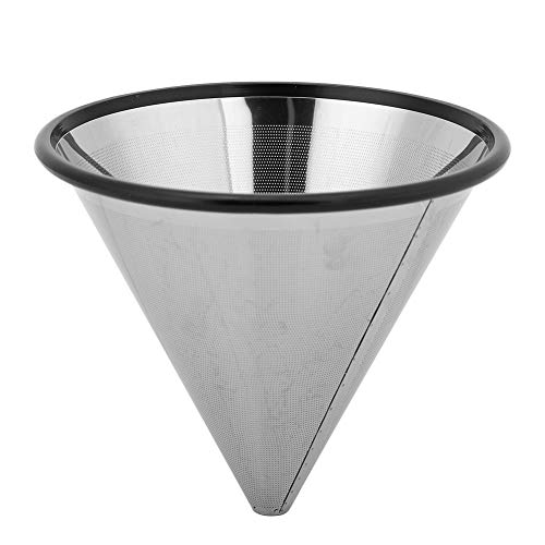 Pour Over Filter,Coffee Filter,Stainless Steel Reusable Tea Coffee Dripper Coffee Mesh Strainer Slow Pour Over Filter,Coffee Filter,Stainless Steel Reusable Tea Coffee Dripper Coffee Mesh Strainer Slow