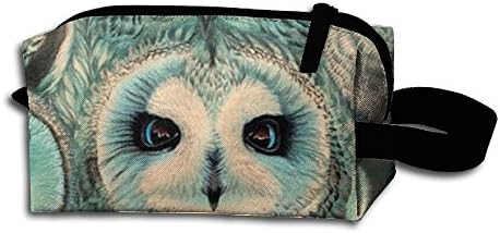 Owls Staring At You Sturdy Durable Travel Cosmetic Bag For Women Multifuncition Pencil Bag