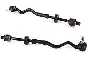 LAIPZ AUTO PARTS Tie Rod Assembly Set Left + Right Rods for BMW E36