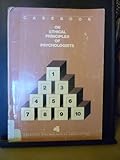 Casebook on Ethical Principles of Psychologists, , 0912704861