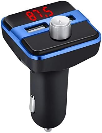 Joint Bluetooth FM Transmitter for Car, Wireless Bluetooth FM Radio Adapter Car Kit with Hands-Free Calling and 2 Ports USB Charger