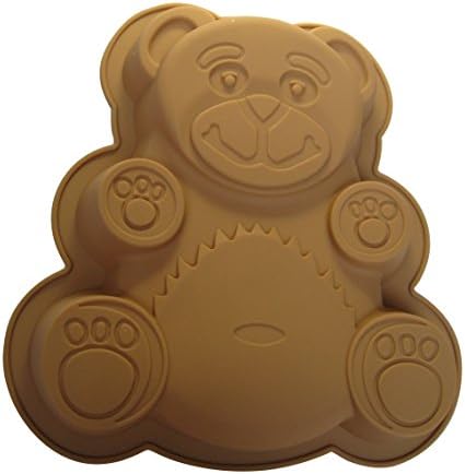Silicone Cake Pan: Premium Large Bear cmsHome Silicone Dessert Mold Silicone Salad Mold Premium Food Grade Silicone Pan Non-toxic Non-stick Baby Shower