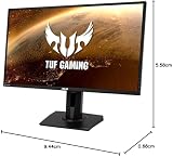 ASUS TUF VG27WQ 27" WQHD 165Hz Curved Gaming Monitor 1ms MPRT FreeSync HDR400 view 6