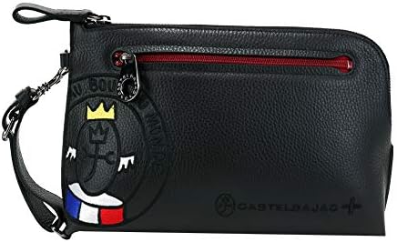 カステルバジャック Castelbajac 高級レザー リンク セカンドバッグ メンズ クラッチバッグ レディース 人気ブランド