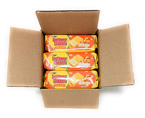 Croley Foods Sunflower Crackers Orange Cream Sandwich 6.7oz, 3 Pack - Thumbnail 3