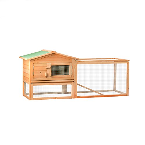 Aleko wooden pet house poultry hutch, rabbits chickens …
