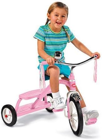 Radio Flyer Classic Red Dual-Deck Tricycle,Pink