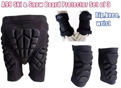 A99 Ski Snowboard Hip Protection Pad Knee Support in Neoprene (L)
