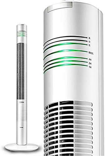 JNYZQ Tower Fan Bladeless Mute Floor-standing Remote Control Timing Electric Fan Oscillating Fan