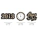 Big Dot of Happiness New Year's Eve - Gold - DIY Shaped 2025 New Years Eve Party Cut-Outs - 24 Count