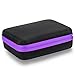 DHXYZZB Essential Oils Carrying Case Holds, 30 Bottles 5ml, 10ml, 15ml Bottles Storage Organizer Bag Hard Shell EVA